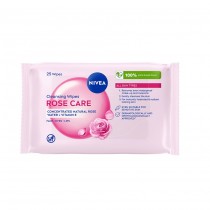 Nivea MicellAir Skin Breathe Rose Water Wipes chusteczki do demakija�u 25szt