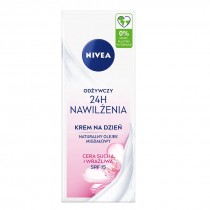 Nivea Od�ywczy krem na dzie� 24H nawil�enia cera sucha i wra�liwa SPF15 50ml