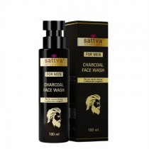 Sattva For Men Charcoal Face Wash �el do mycia twarzy z aktywnym w�glem 100ml