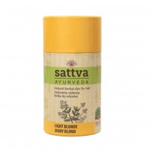 Sattva Natural Herbal Dye for Hair naturalna zio�owa farba do w�os�w Light Blonde 150g