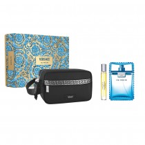 Versace Man Eau Fraiche Woda toaletowa 100ml spray + Woda toaletowa 10ml spray + Woreczek