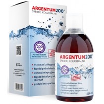 Aura Herbals Argentum 200 tonik do twarzy 200PPM Srebro Koloidalne 500ml