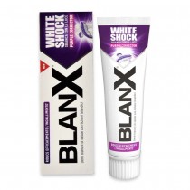 Blanx White Shock Purple Corrector wybielaj�ca pasta do z�b�w neutralizuj�ca ��te odcienie 75ml