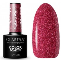 Claresa Color Soak Off UV/LED Make A Wish lakier hybrydowy 05 5g