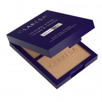 Claresa Duo Palette Creamy & Pressed bronzer paleta do konturowania kremowo-pudrowa 01 More Sculpted 8,5g