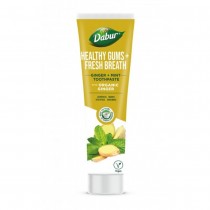 Dabur Healthy Gums+ Fresh Breath pasta do z�b�w Ginger + Mint 100ml