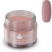 Elisium Diamond 2in1 Powder proszek do manicure tytanowego DC912 Chocolate Wine 23g