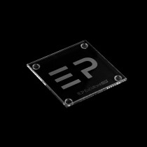 Excellent Pro Glass Display szklana podk�adka do mieszania kolor�w hybryd, �eli, pigment�w i farb