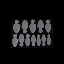 Excellent Pro Silikonowe foremki do french na dualform B 12szt