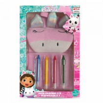 Gabby`s Dollhouse kredki do k�pieli w wannie 4szt + myjka