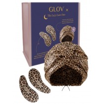 Glov The Lazy Luxe Duo silikonowe p�atki pod oczyt nawil�aj�ce i wspomagaj�ce wch�anianie + satynowy czepek do spania