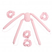 Glov Spider wa�ki do k�cenia w�os�w na zimno do w�os�w d�ugiej i �redniej d�ugo�ci Pink 4szt