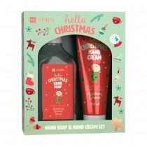Hiskin Hello Christmas krem do r�k �wi�teczny Grzaniec 60ml + myd�o do r�k �wi�teczny Grzaniec 200ml