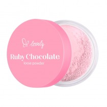 Lovely Ruby Chocolate sypki puder do twarzy 6g