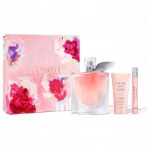 Lancome La Vie Est Belle Woda perfumowana 100ml spray + Woda perfumowana 10ml spray + Balsam do cia�a 50ml