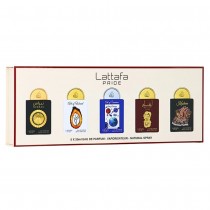 Lattafa Pride Nebras + Art of Wood + Art of Universe + Ansaam Gold + Kashan 5 x Woda perfumowana 20ml spray