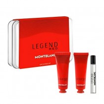 Mont Blanc Legened Red Woda perfumowana 7,5ml spray + Krem do twarzy 30ml + �el oczyszczaj�cy 30ml