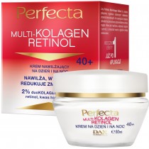 Perfecta Multikolagen Retinol krem nawil�aj�cy na dzie� i na noc 40+ 50ml