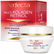 Perfecta Multikolagen Retinol krem nawil�aj�cy na dzie� i na noc 50+ 50ml