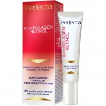 Perfecta Multikolagen Retinol przeciwzmarszczkowy krem pod oczy i na powieki 15ml