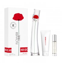 Kenzo Flower by Kenzo Woda perfumowana 50ml spray + Balsam do cia�a 75ml + Woda perfumowana 10ml