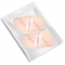 Clavier Tr�jk�tny puszek do pudru Be� 4szt