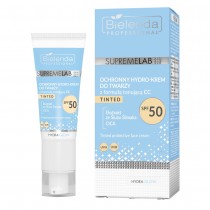 Bielenda Professional Supremelab Hydra Glow ochronny hydro-krem do twarzy z formu�� tonuj�c� CC SPF50 40ml