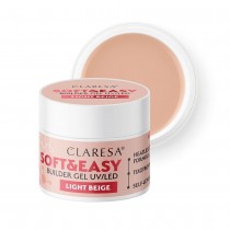 Claresa Soft & Easy Builder Gel UV/LED �el buduj�cy Light Beige 90g