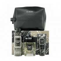 Guess Uomo Woda toaletowa 100ml spray + Dezodorant 226ml spray + �el pod prysznic 100ml + Kosmetyczka