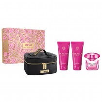 Versace Bright Crystal Absolu Woda perfumowana 90ml spray + �el pod prysznic 100ml + Balsam do cia�a 100ml + kosmetyczka