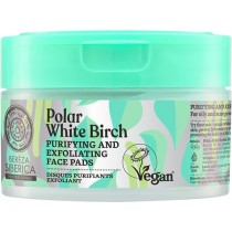 Siberica Professional Bereza Siberica Polar White Birch Puryfing And Exfolating Face Pads z�uszczaj�ce p�atki do twarzy 20szt