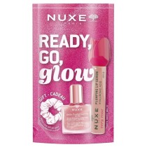 Nuxe Glow On The Go Pink suchy olejek 10ml + b�yszczyk do ust 8ml + opaska do w�os�w