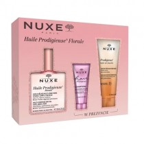Nuxe Huile Prodigieuse Florale olejek do cia�a 100ml + szampon do w�os�w 30ml + olejek pod prysznic 100ml
