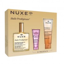Nuxe Huile Prodigieuse Florale olejek do cia�a 100ml + szampon do w�os�w 30ml + �el pod prysznic 100ml