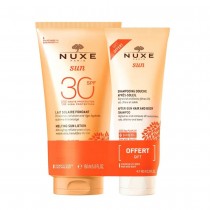 Nuxe Sun mleczko do opalania SPF30 150ml + �el pod prysznic po opalaniu 100ml