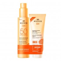 Nuxe Sun mleczko do opalania spray SPF50 150ml + �el pod prysznic 100ml