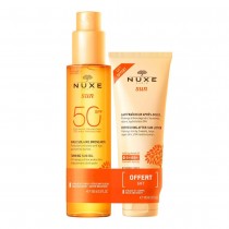 Nuxe Sun olejek do opalania SPF50 150ml + balsam po opalaniu 100ml