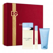 Dolce & Gabbana Light Blue Woman Woda toaletowa 100ml spray + Krem do cia�a 50ml + Woda toaletowa 10ml