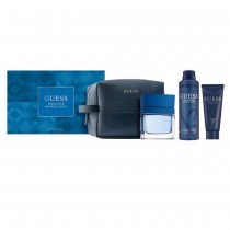 Guess Seductive Homme Blue Woda toaletowa 100ml spray + Dezodorant 180ml spray + �el pod prysznic 100ml + kosmetyczka