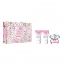 Versace Bright Crystal Woda toaletowa 50ml spray + �el pod prysznic 50ml + Balsam do cia�a 50ml