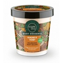 Organic Shop Body Desserts Almond & Honey Nourishing Mousse Odywczy mus do ciaa o zapachu migdaw i miodu 450ml