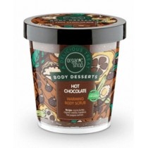 Organic Shop Body Desserts Hot Chocolate Warming Body Scrub Rozgrzewajcy peeling do ciaa - gorca czekolada 450ml
