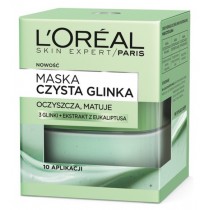 L`Oreal Skin Expert Maska oczyszczajco-matujca czysta glinka 50ml