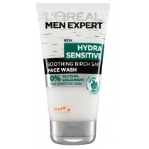 L`Oreal Men Expert Hydra Sensitive el myjcy do twarzy z wycigiem z brzozy 150ml