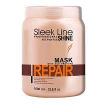 Stapiz Sleek Line Repair Mask Maska z jedwabiem do wosw zniszczonych 1000ml