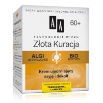 AA Technology Age 60+ Gold Cure Cream Krem ujdrniajcy szyj i dekolt 50ml