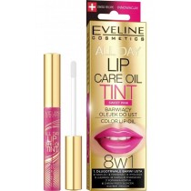 Eveline All Day Lip Care Oil Tint 8w1 Barwicy olejek do ust Sweet Pink 7ml