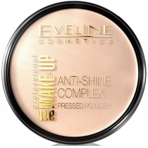 Eveline Art Make-Up Anti-Shine Complex Pressed Powder Matujcy puder mineralny z jedwabiem 32 Natural 14g