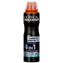 L`Oreal Men Expert Carbon Protect 4w1 Anti-Perspirant Dezodorant 150ml spray