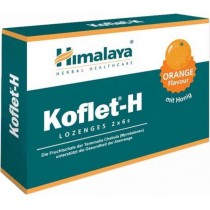 Himalaya Herbal Healthcare Koflet-H suplement diety wspierajcy ukad oddechowy Pomaracza 12 pastylek